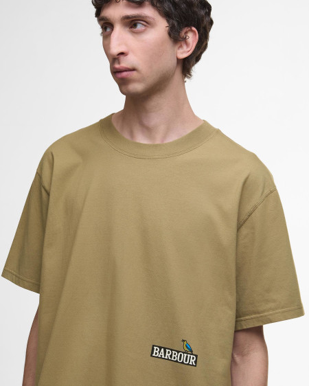 T-shirt oversize con stampa Campbell