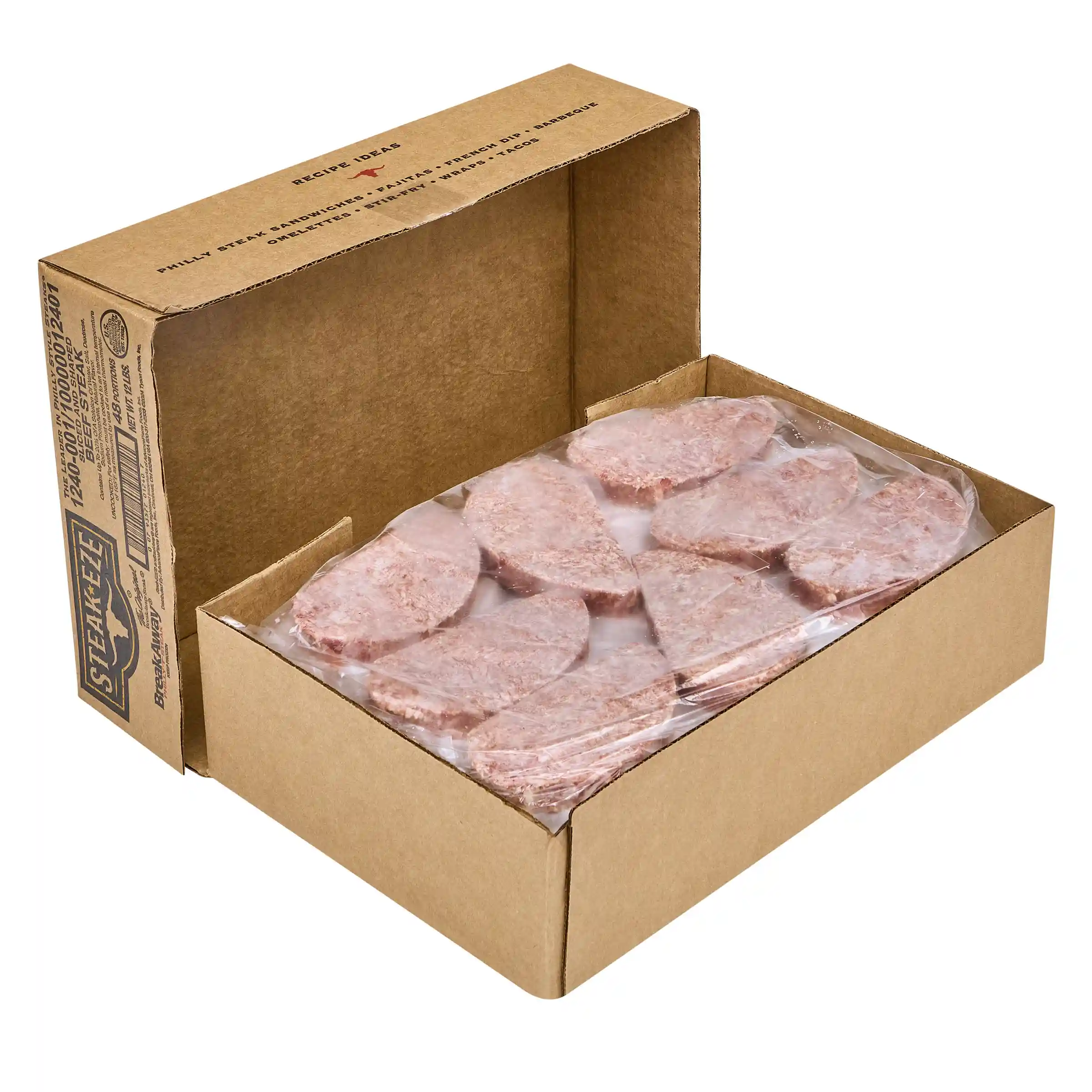The Original Steak-EZE® BreakAway® Beef Steak, Lightly Marinated, 4 oz _image_4