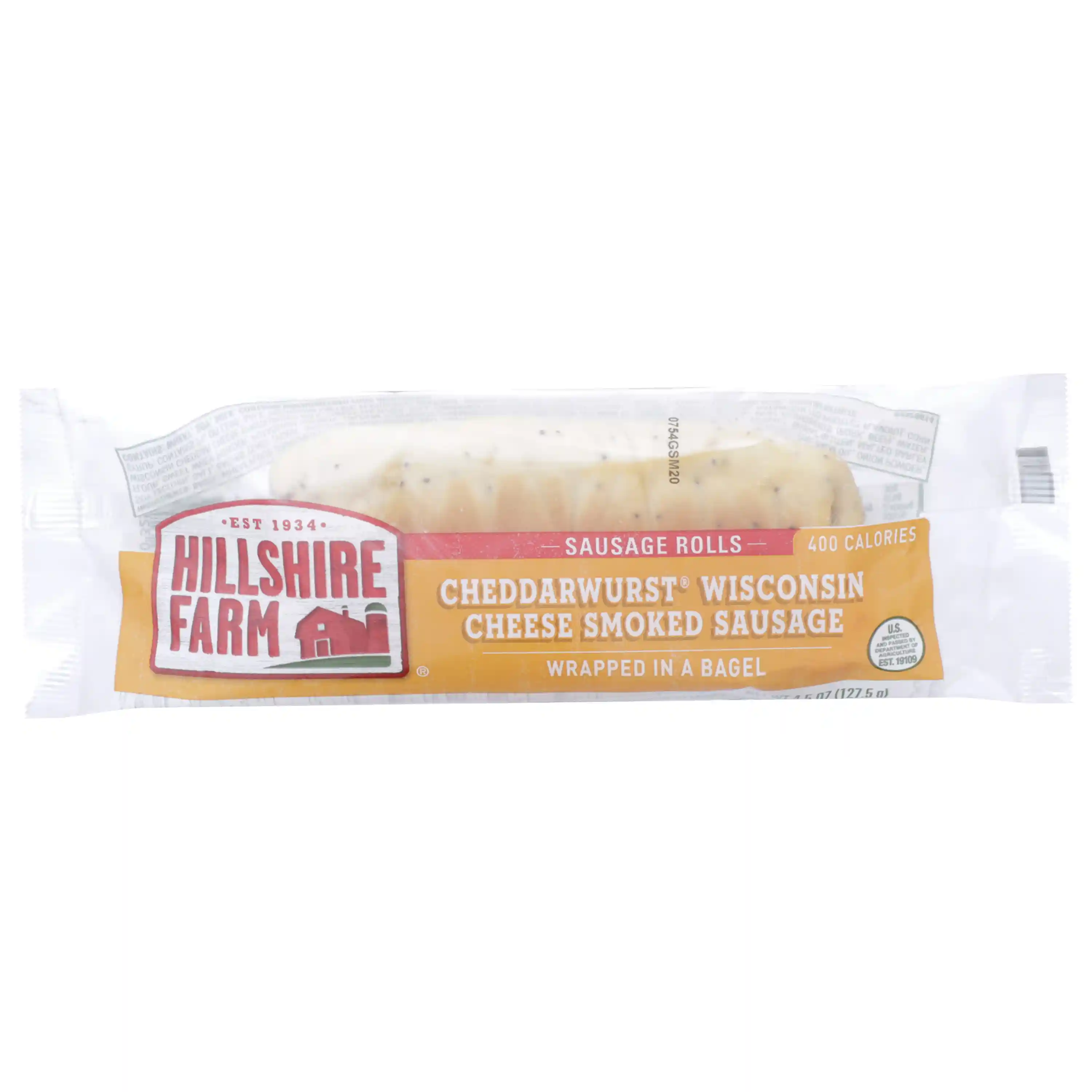 Hillshire Farm® Cheddarwurst® Smoked Sausage Wrapped in a Bagel_image_21