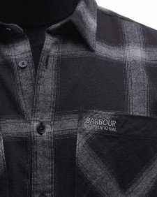 Fenton Regular Long-Sleeved Oxford Shirt Classic Black