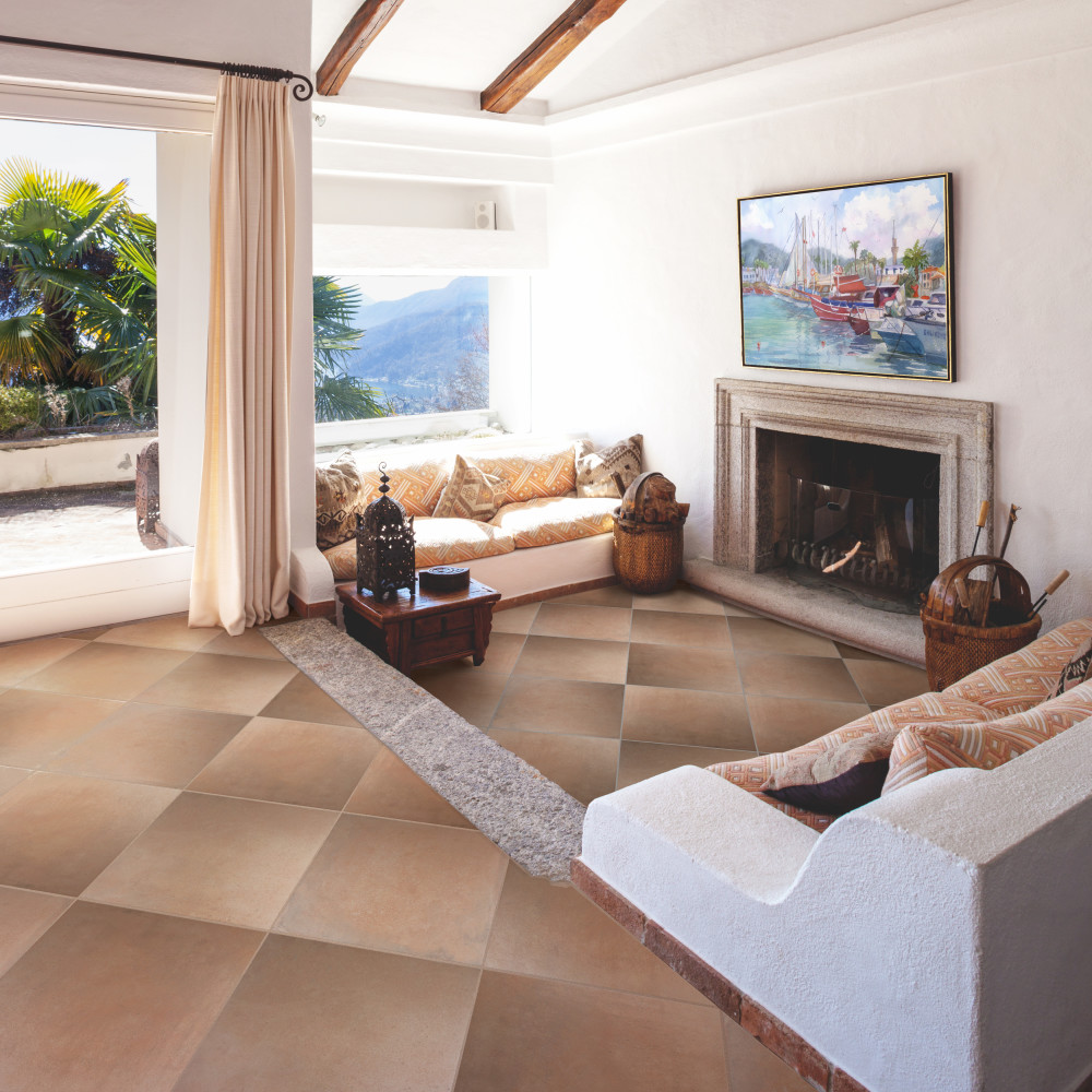 Argile Ferrara 17-5/8 in. x 17-5/8 in. Porcelain Floor and Wall Tile