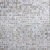Shibui Bleached White 1/2×1/2 Pompeii Mosaic Silk
