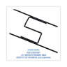 Boardwalk, Zinc Plated, 60", Clip-On Dust Mop Frame