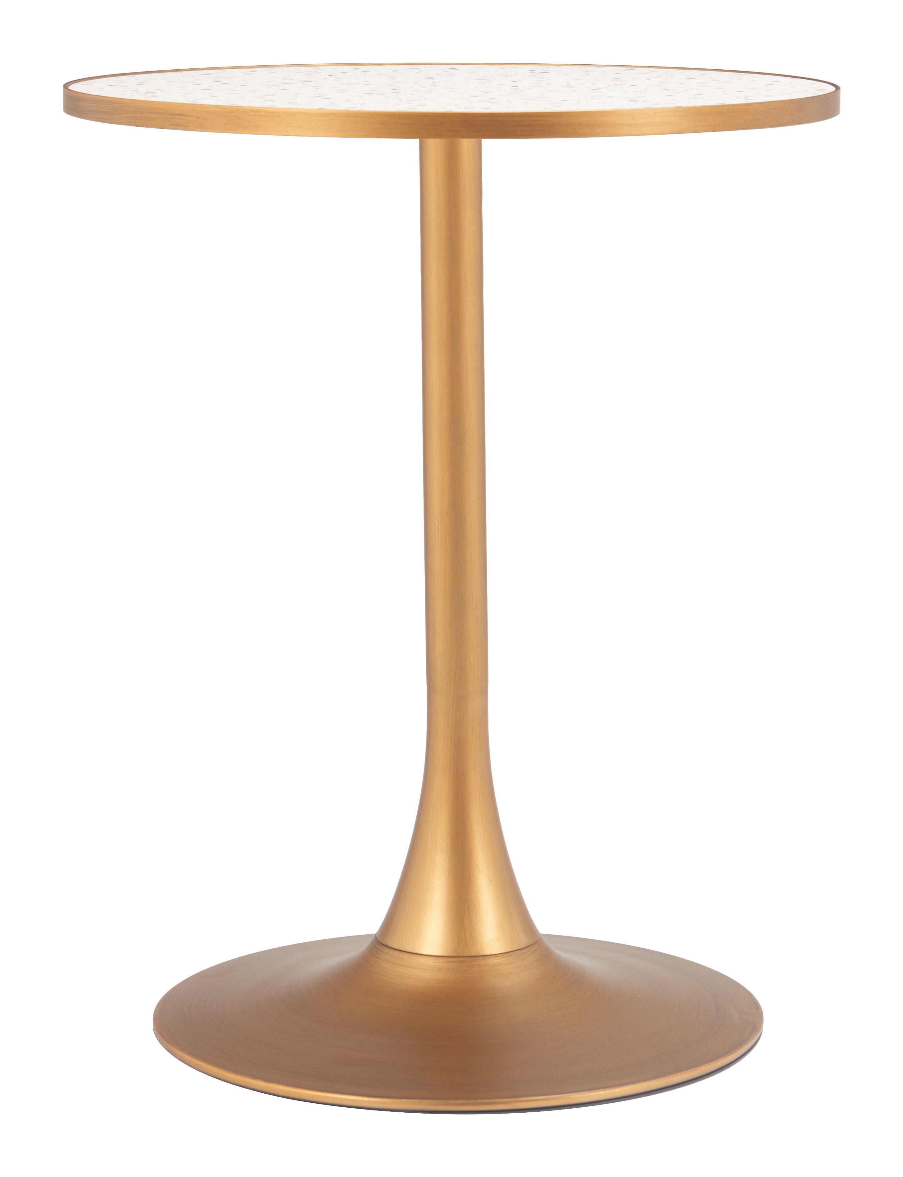 Bite Bistro Table Beige & Gold product image