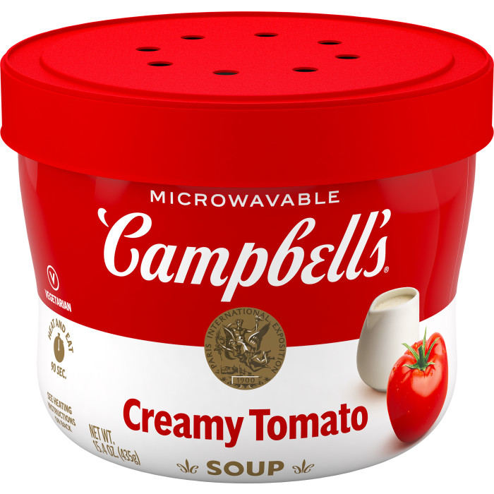 Creamy Tomato Soup Microwavable Bowl