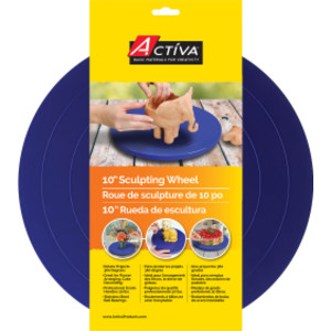 10 in Sculpting & Craft Wheel and Clay Tool Set