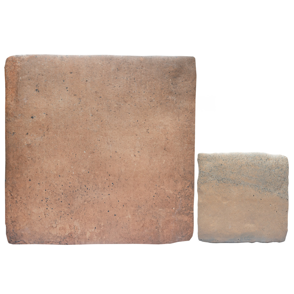 Benisa Marelle Cotto with Teja Taco 11-7/8 in. x 17-3/4 in. Porcelain Floor and Wall Tile