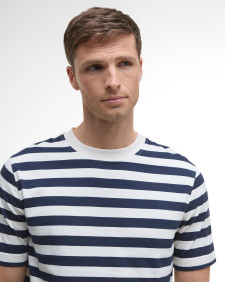 Charlton Relaxed Striped T-Shirt Navy