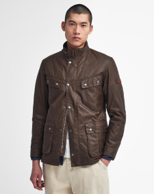 Duke Waxed Jacket Bark