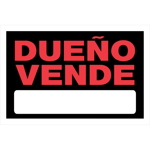 Spanish For Sale by Owner Sign, 8