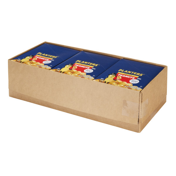 PLANTERS(r) Salted Peanuts 45/2.5oz . C1RM - Front Right Open Case (Hi Res)