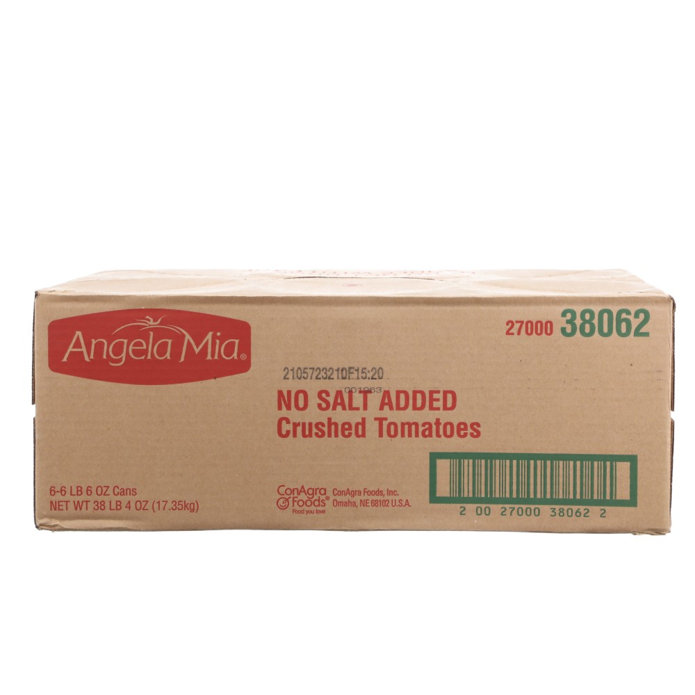 No Salt Added Crushed Tomatoes - #10 Can | Conagra Foodservice