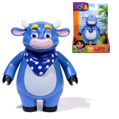Dora, Figurine Totor de 7,6 cm avec tête et bras mobiles, jouets pour filles et garçons, à partir de 3 ans