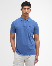 Poloshirt Pigment Dye Slub 