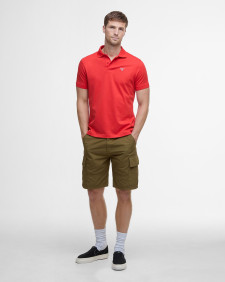 Active Short-Sleeved Polo Shirt Risk Red