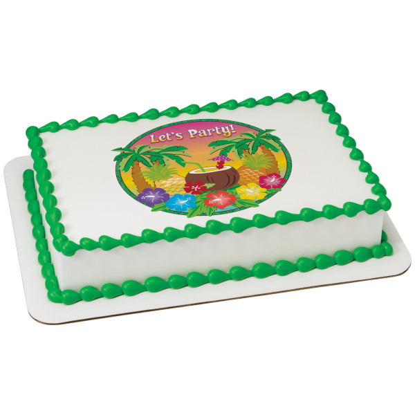 Let's Party PhotoCake® Edible Image®