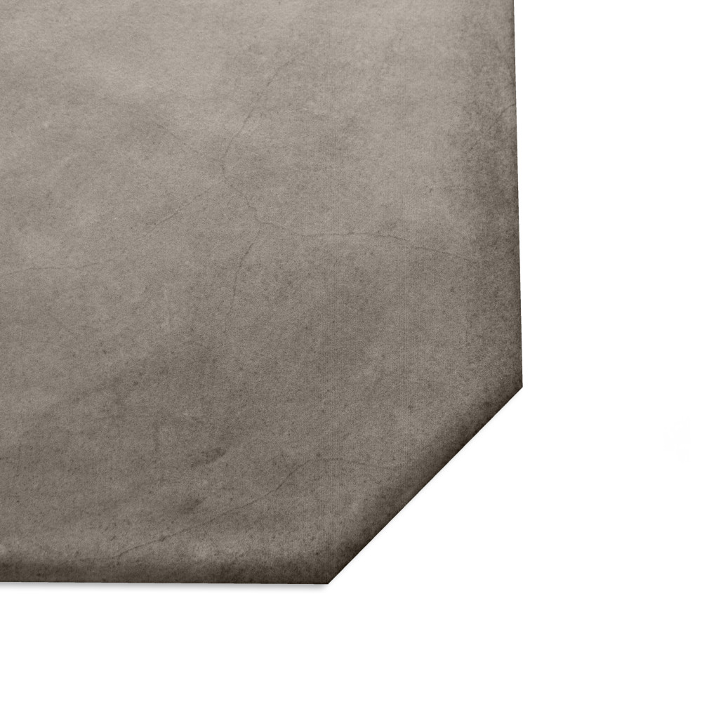 Laverton Octagon Grafito with Taco Nieve 7-7/8 in. x 7-7/8 in. Porcelain Floor and Wall Tile