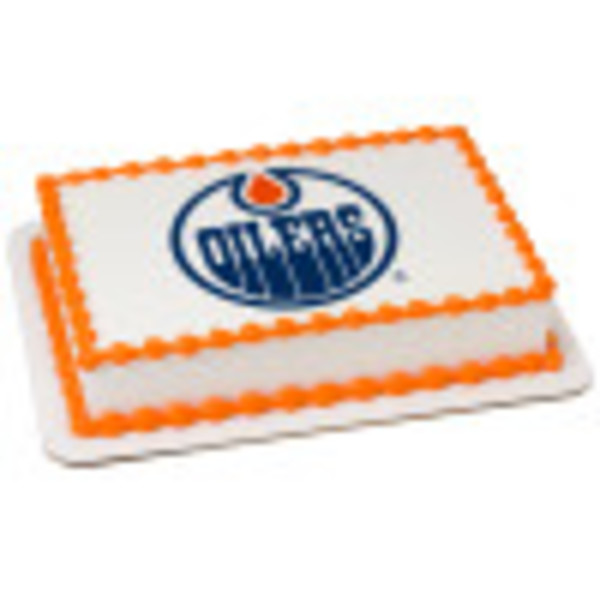 NHL® Edmonton Oilers® PhotoCake® Edible Image®
