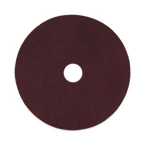 Boardwalk,  Deep Scrub Round Floor Pad, 16", Maroon