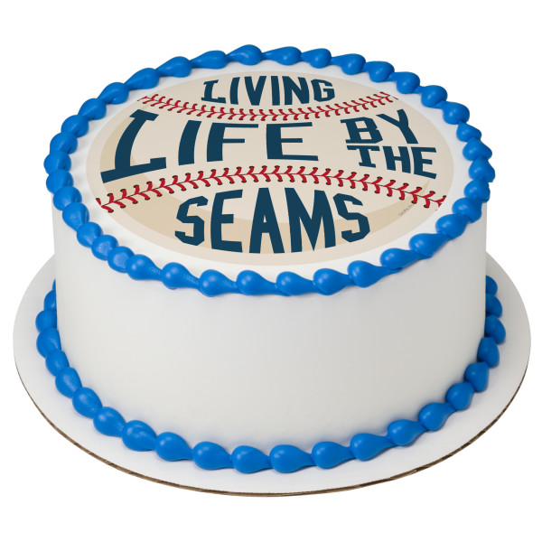 Living Life by the Seams PhotoCake® Edible Image®