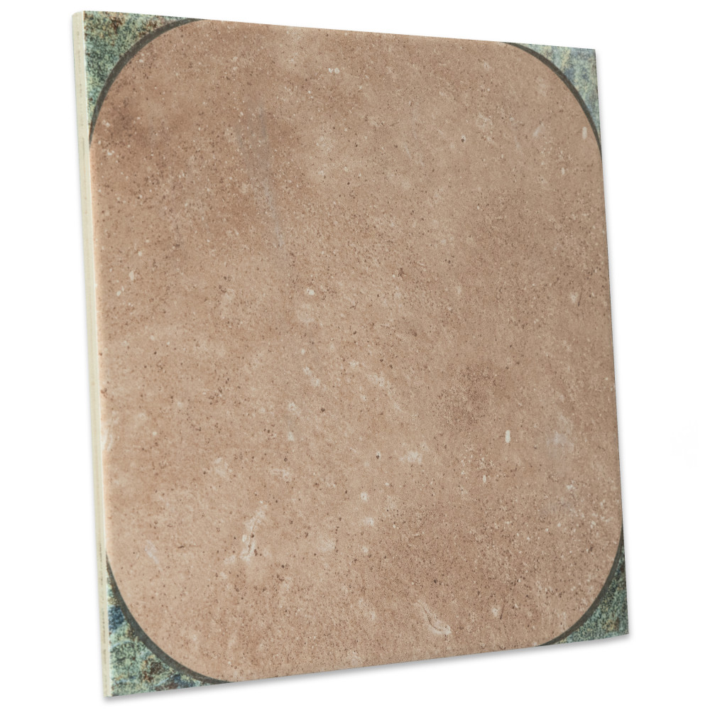 Atlas Star Quartet Cotto Ocean 9-3/4 in. x 9-3/4 in. Porcelain Floor and Wall Tile