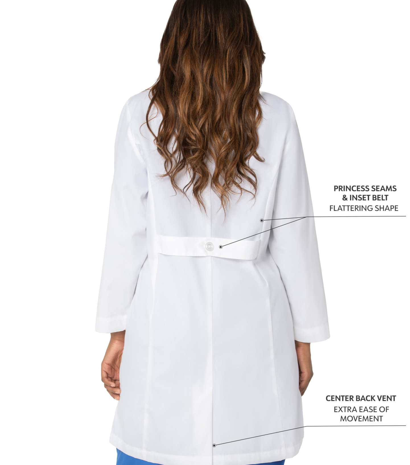 Landau Women's 3Pocket FullLength Lab Coat (3155) Landau Scrubs