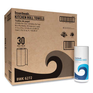 Boardwalk, 63.75ft Kitchen Roll Towel, 2 ply, White