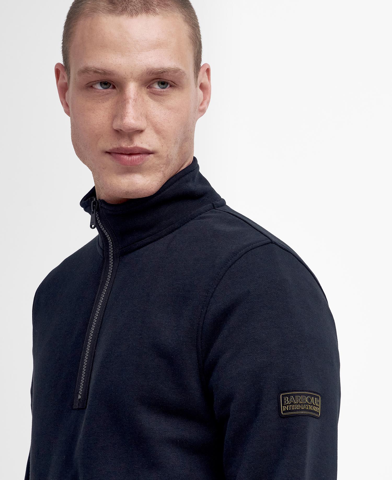 Outline Half-Zip Sweatshirt image number 3