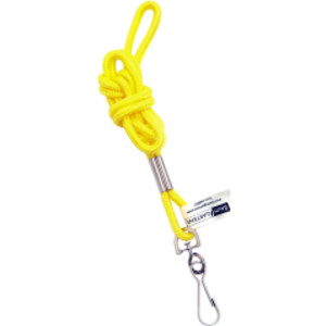 Cordón estándar estilo cuerda con gancho, amarillo