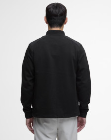 Ethan Quilted Sweatshirt Classic Black