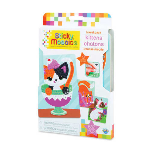 Sticky Mosaics Travel Pack - Kitten