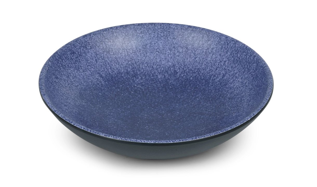 Assiette creuse Bleu Volcan 25 cm