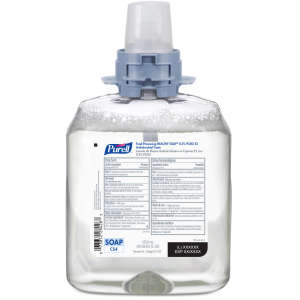 GOJO, PURELL® Food Processing HEALTHY SOAP®, 0.5% PCMX E2 Antimicrobial Foam Soap, CS4 Dispenser 1250 mL Cartridge