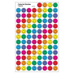 TREND Colorful Smiles superSpots&reg; Stickers, 800 Per Pack, 6 Packs T-46134-6