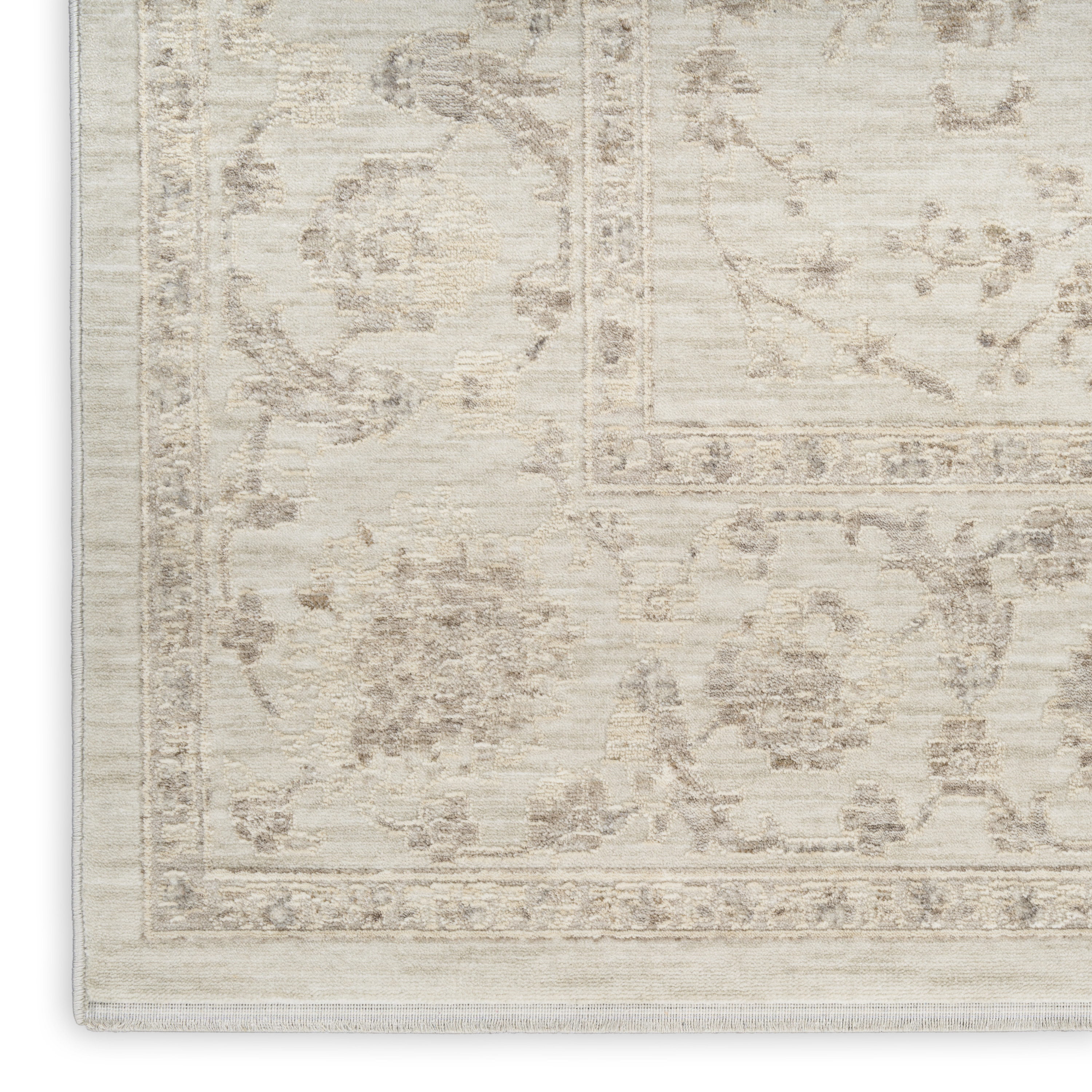 Nourison Shadows 9' x 12' Ivory Vintage Indoor Rug