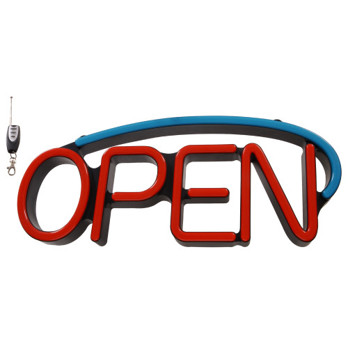 LED Open Sign With Remote 10