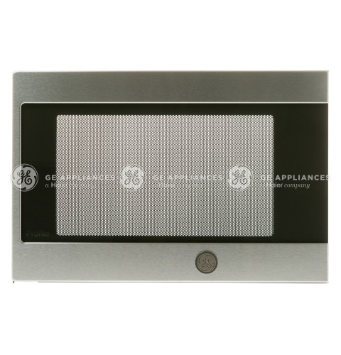 STAINLESS STEEL DOOR WITH FLAT GE LOGO