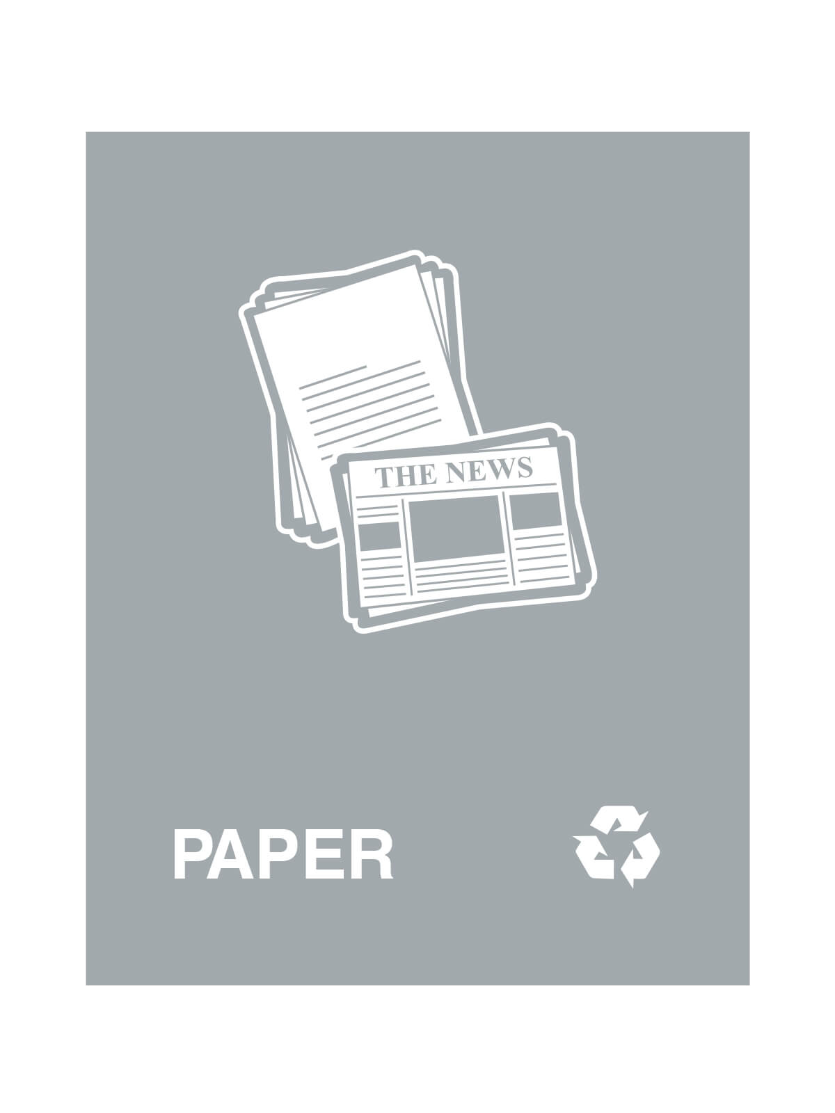 ASPYRE – Sign – Paper – Grey