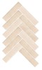 Elba Beige 12×22 Herringbone Mosaic Matte