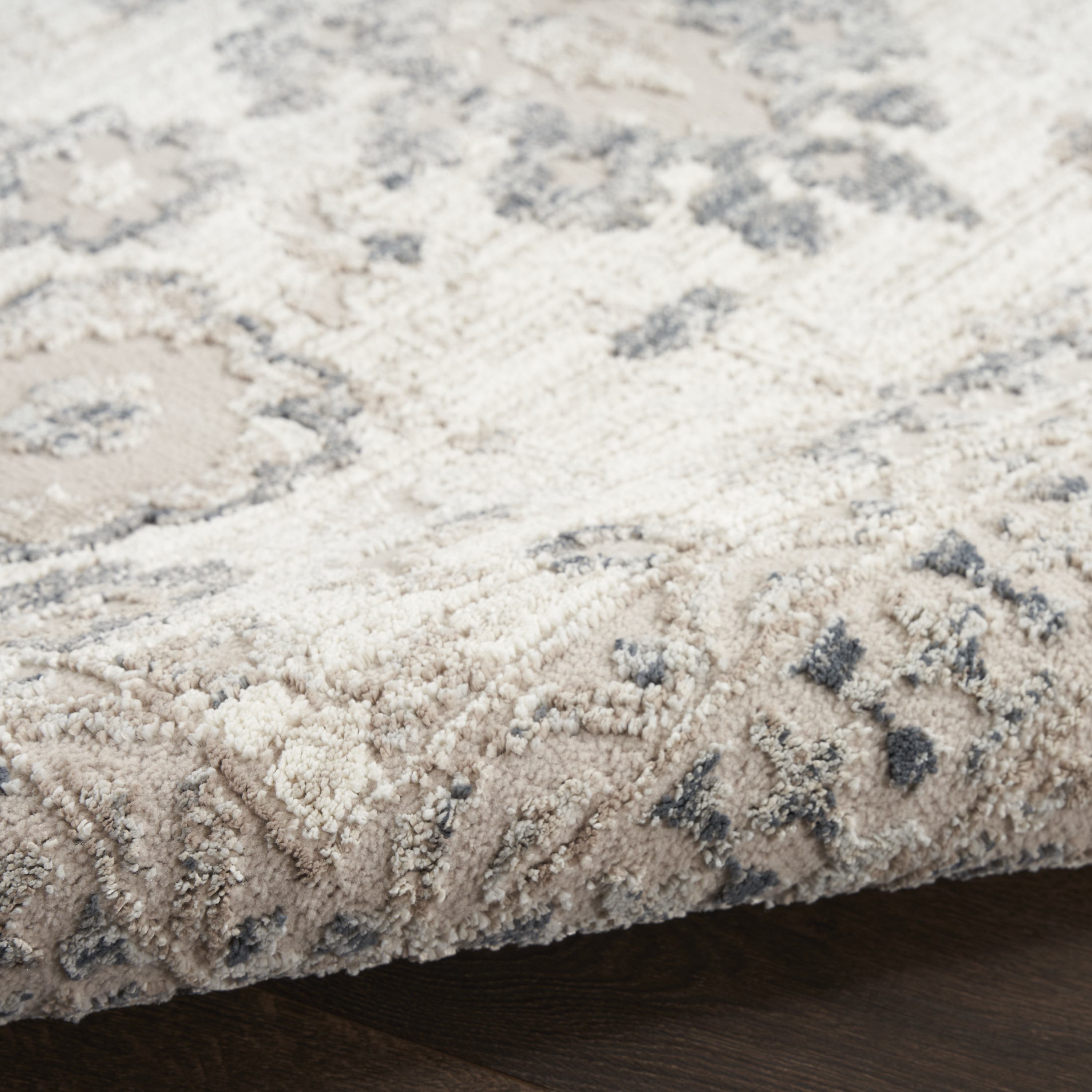 Nourison Eco Cycle 7'10" x 9'10" Ivory Multicolor Vintage Indoor Rug