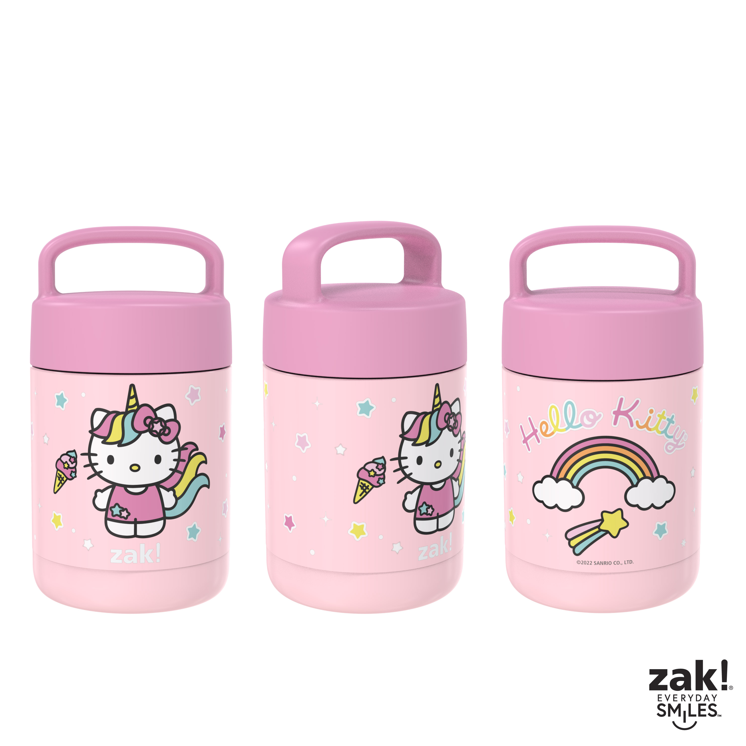 Sanrio Reusable Vacuum Insulated Stainless Steel Food Container, Hello Kitty slideshow image 4