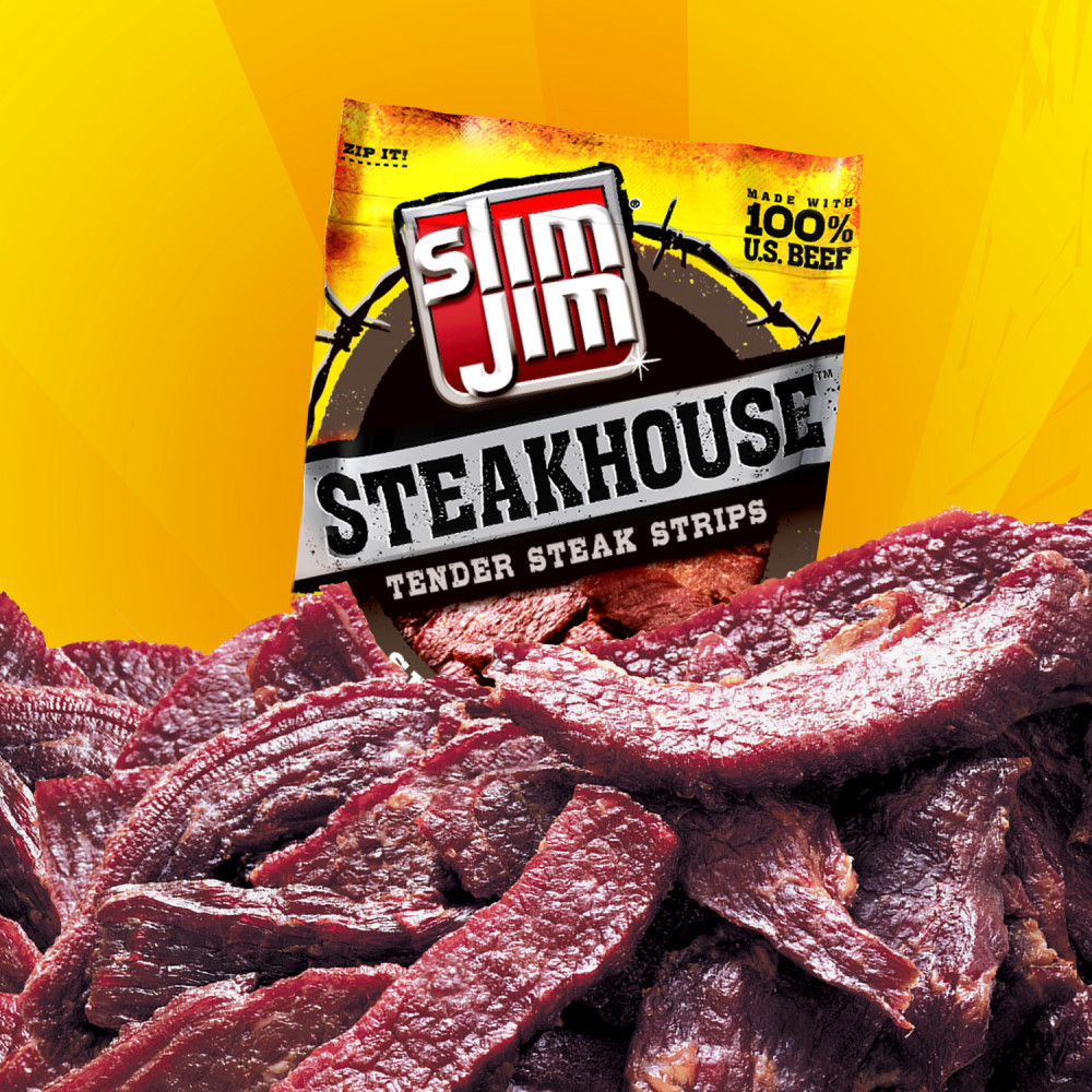 SLIM JIM Mesquite Smoke Steak Conagra Foodservice