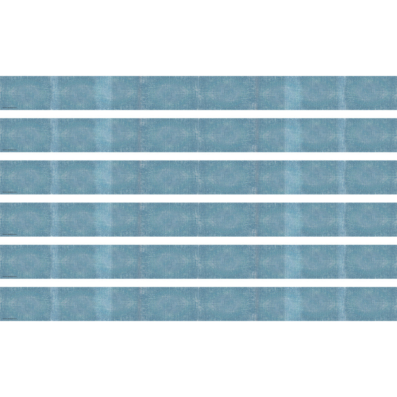 Moving Mountains Blue Straight Border Trim, 35 Feet Per Pack, 6 Packs