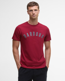 Boughs Graphic T-Shirt Biking Red
