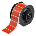 B30 Series Raised Panel Polyester Labels 1" H x 2" W Roll of 300 Labels Red