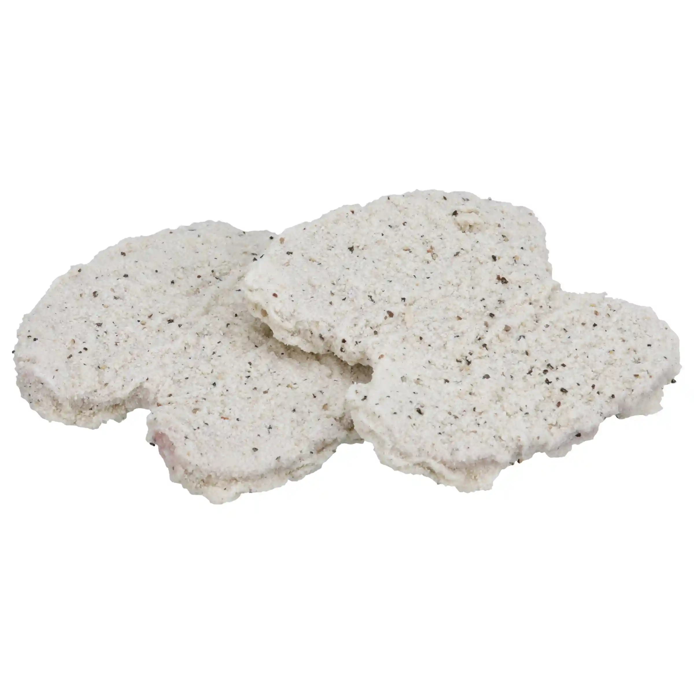 AdvancePierre® Blue Label Raw Breaded Black Pepper Western Style Country Fried Beef Steak Fritters_image_2