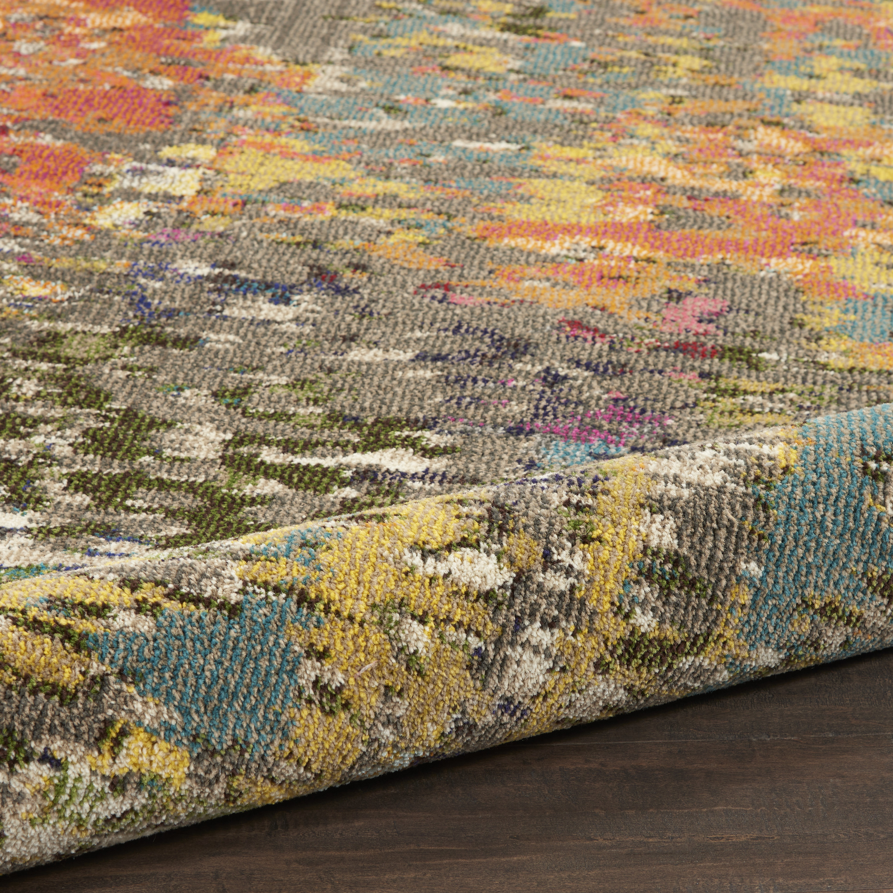 Nourison Celestial 9' x 12' Sunset Modern & Contemporary Indoor Rug
