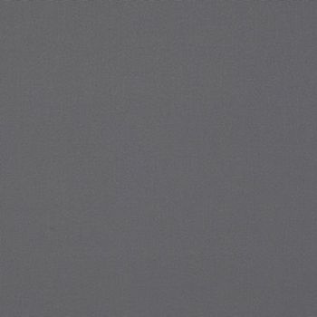 Gray textured fabric swatch, fine woven pattern, lying flat and filling the frame; evenly lit, neutral tone with subtle speckling and a faint diagonal weave visible.