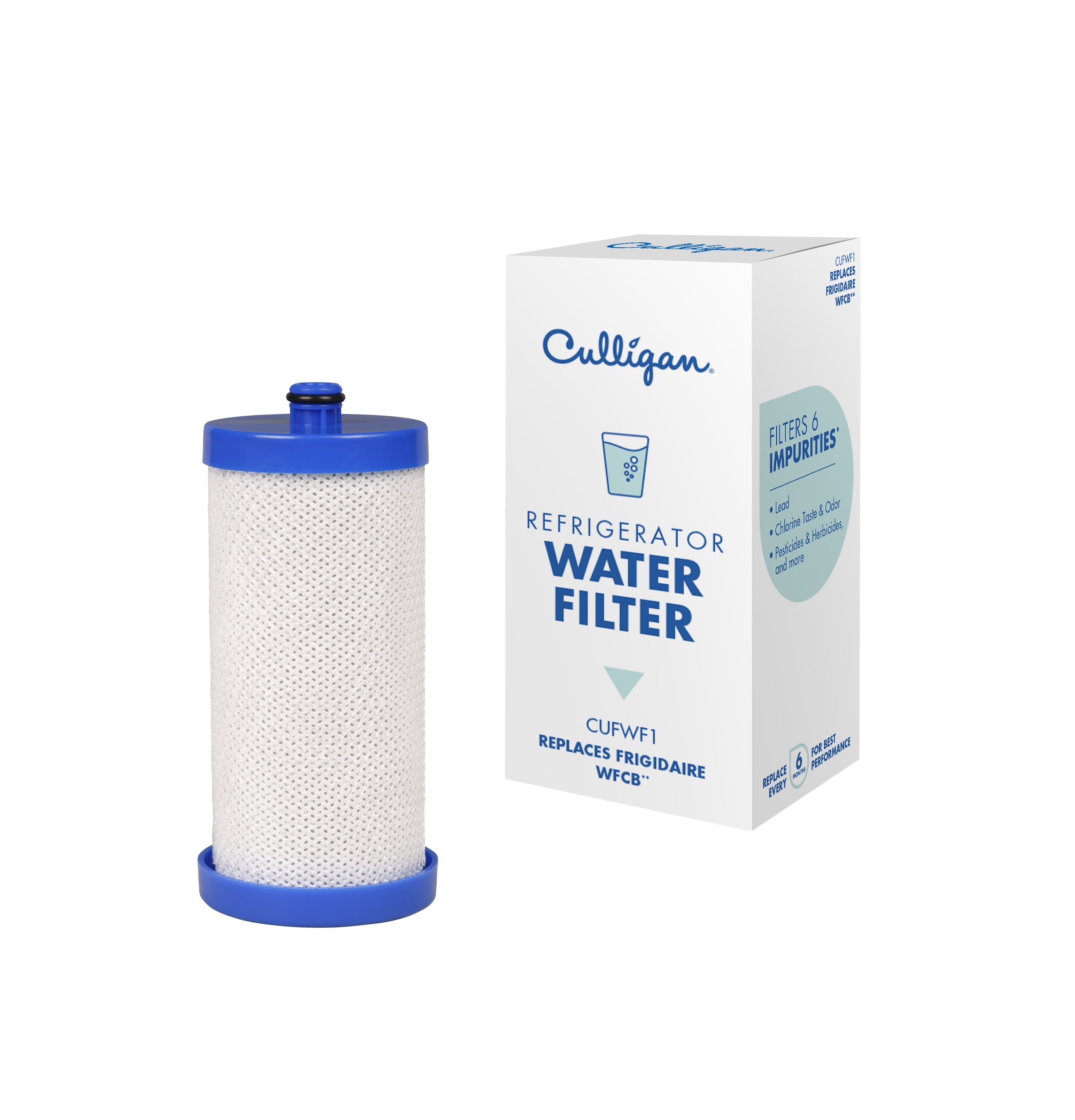 Culligan CUFWF1 Replaces Frigidaire (WFCB) Refrigerator Water Filter &mdash; Model #: CUFWF1