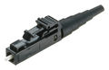 LC Fiber Optic Connector Simplex 50 µm Multimode 1.6 mm Black Boot